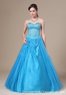 Beading Decorate Bodice A-line Sweetheart Neckline Floor-length 2013 Prom / Evening Dress