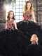 Sumptuous Sleeveless Zipper Floor Length Embroidery and Ruffles Sweet 16 Quinceanera Dress