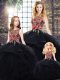 Black Tulle Lace Up 15th Birthday Dress Sleeveless Floor Length Beading and Embroidery