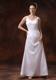 Cheap V-neck Ankle-length 2013 Wedding Dress For Custom Made