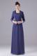 Elegant Beaded Square Neckline Mother In Law Dresses for Cheap