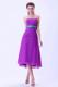 Purple Green Belt Column Dama Dresses For Quinceanera with Ruching