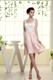 2013 Scoop Dama Dresses For Quinceanera With White and Baby Pink