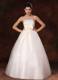Beading Decorated Puffy Bridal Gown Unique from The Bowknot