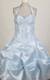 Pretty Ball Gown Halter Top Floor-length Little Girl Pageant Dress