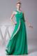 Empire Turquoise and Hand Made Flowers Summer Maxi Dresses Lace