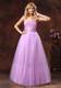 2013 Strapless Neckline Lavender Princess Evening Dress