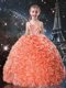Beautiful Straps Beading Mini Quinceanera Dress for Fall
