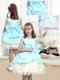 Elegant A Line Scoop Sashes Mini Quinceanera Dress with Bowknot