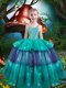 Pretty Straps Ruffled Layers Mini Quinceanera Dress for 2016