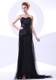 Sweetheart Column Black Brush Train 2013 Celebrity Dresses