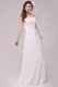 Spaghetti Strap Empire Chiffon Ruche Wedding Dress with Appliques