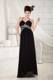 Popular Black Empire 2013 Prom Dress Straps Beading Floor-length