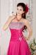 2013 Hot Pink Prom Dresses Sweetheart Beading Floor-length