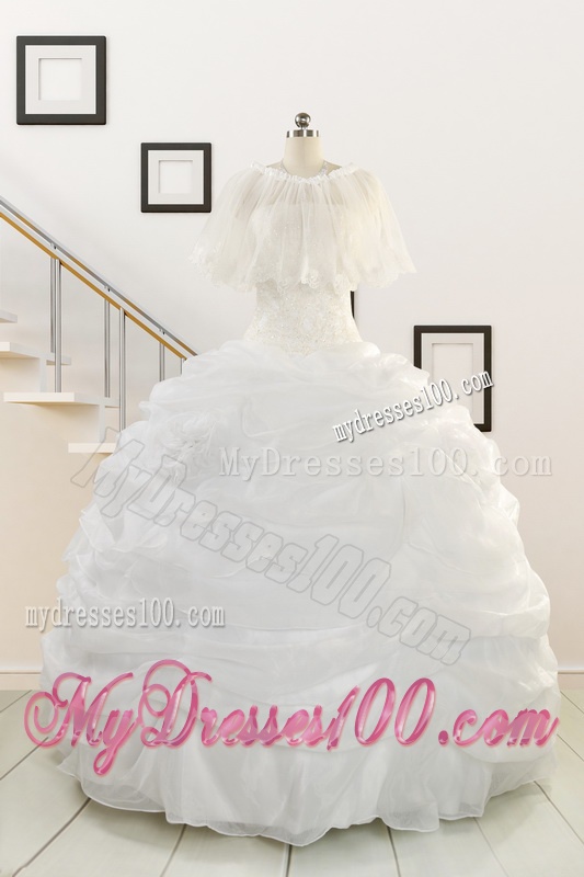 2016 Puffy Strapless New Style Beading Quinceanera Dresses