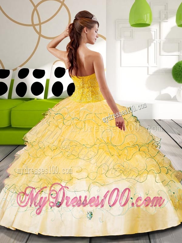 2016 Sturning Hot Pink Ball Gown Sweet 15 Dresses with Appliques