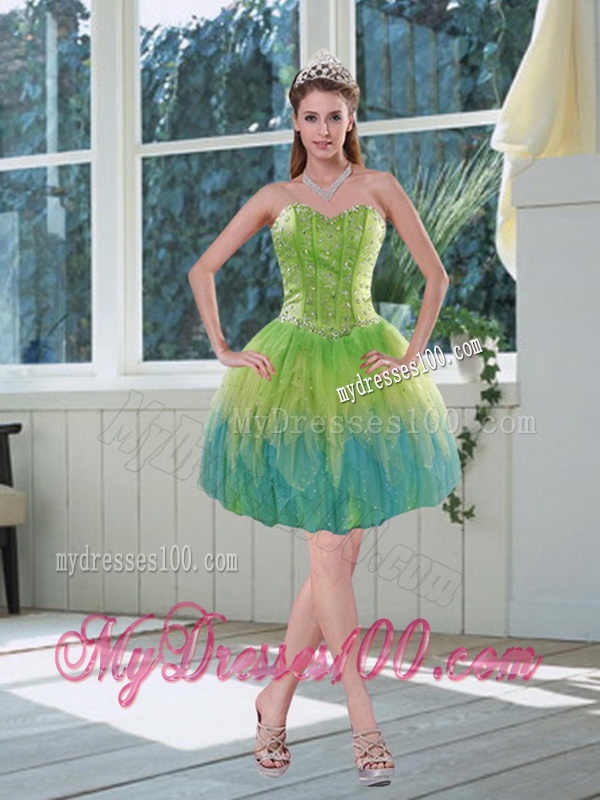 Luxurious Multi-color Quinceanera Dresses with Appliques and Ruffles