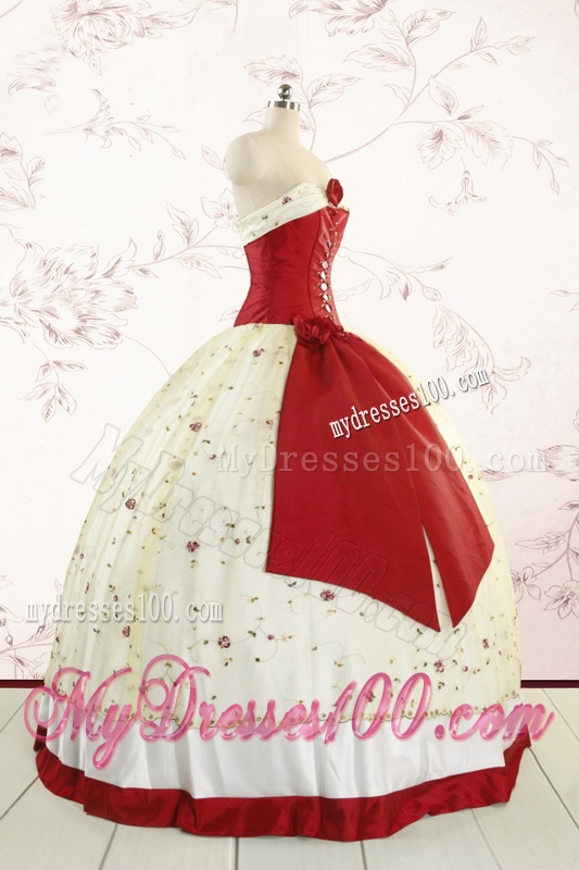 Most Popular Multi Color Quinceanera Gowns with Appliques and Bowknots