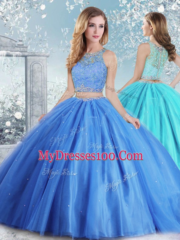 Colorful Sleeveless Beading and Sequins Clasp Handle Sweet 16 Dresses