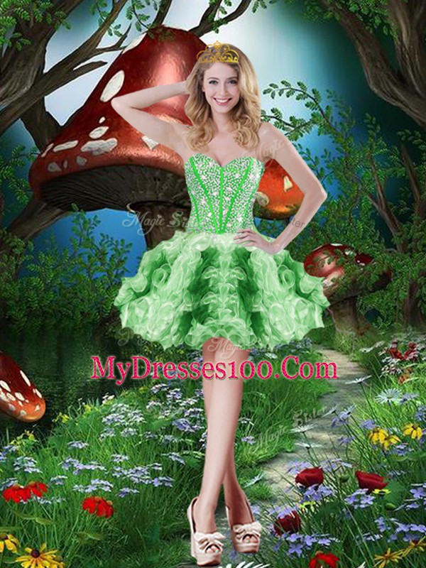 Shining Floor Length Multi-color Quinceanera Gowns Sweetheart Sleeveless Lace Up