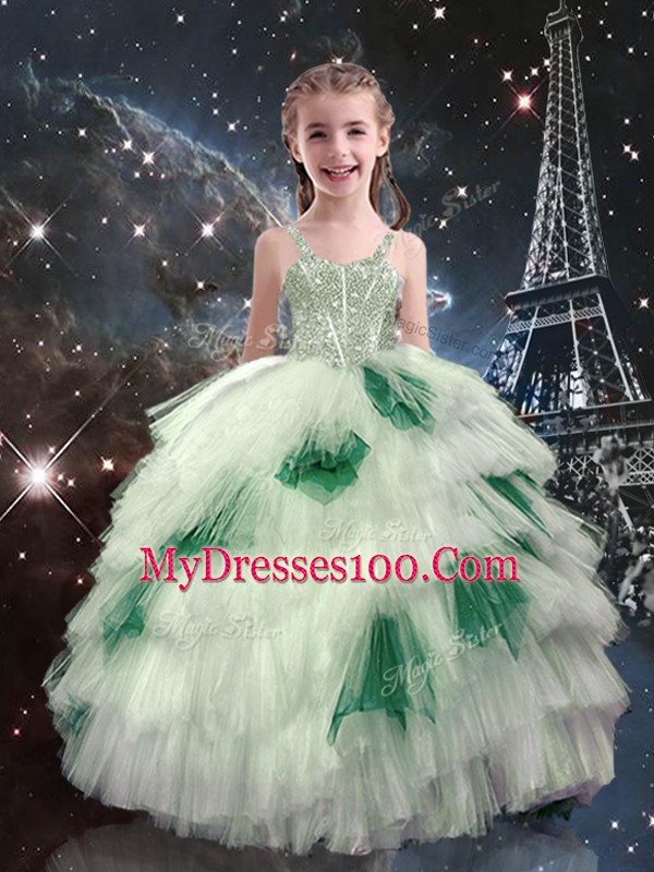 Flare Ball Gowns Vestidos de Quinceanera Multi-color Sweetheart Organza Sleeveless Floor Length Lace Up