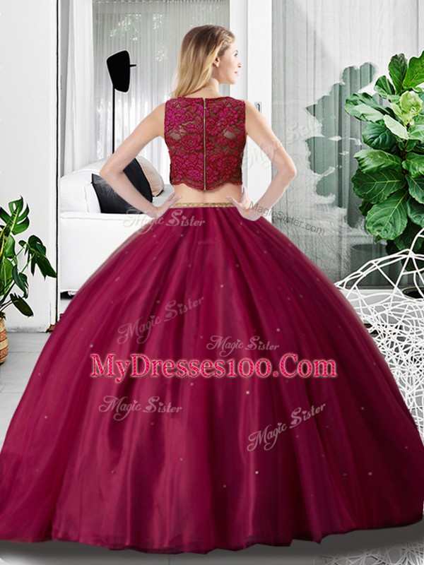 Green Scoop Zipper Lace and Ruching 15th Birthday Dress Sleeveless