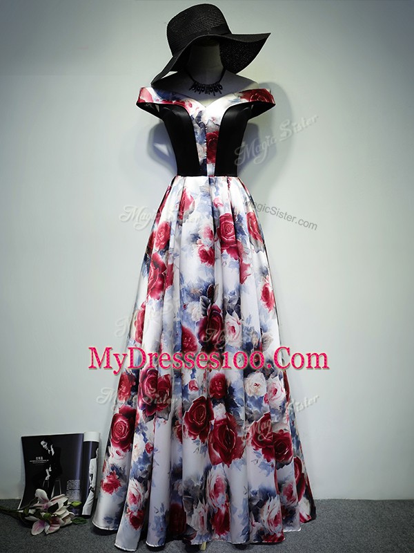 Stylish Sleeveless Ruching Lace Up Prom Dresses