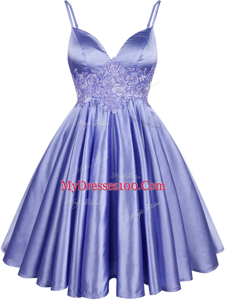 Adorable Light Blue Spaghetti Straps Neckline Lace Quinceanera Court Dresses Sleeveless Lace Up