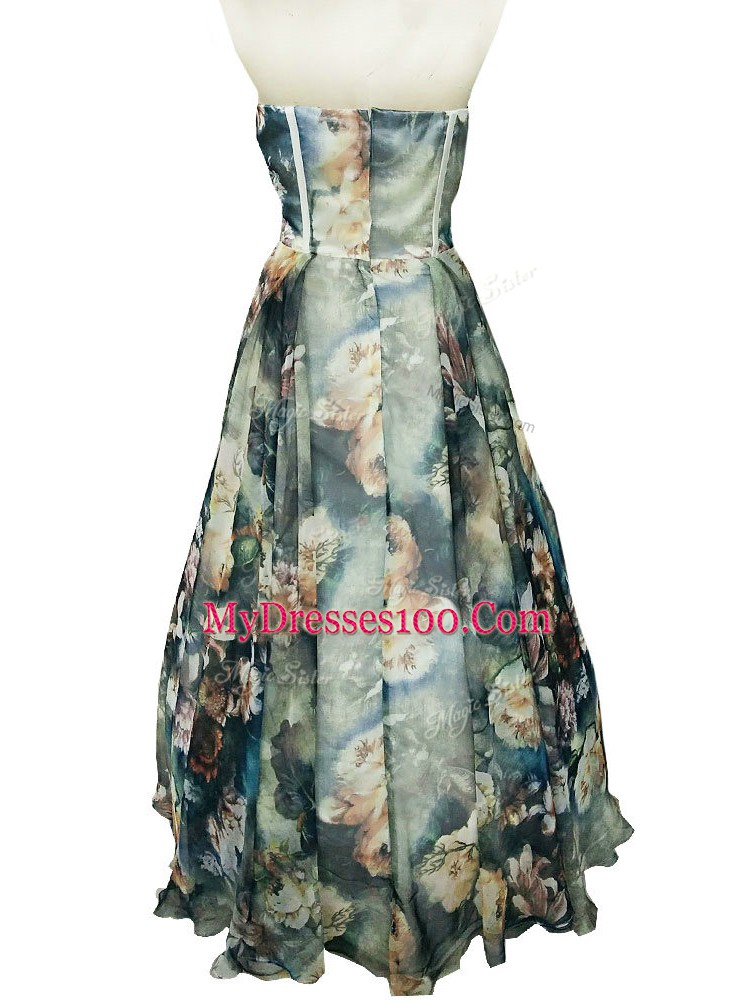 Discount Multi-color Sweetheart Zipper Ruching Homecoming Dress Sleeveless