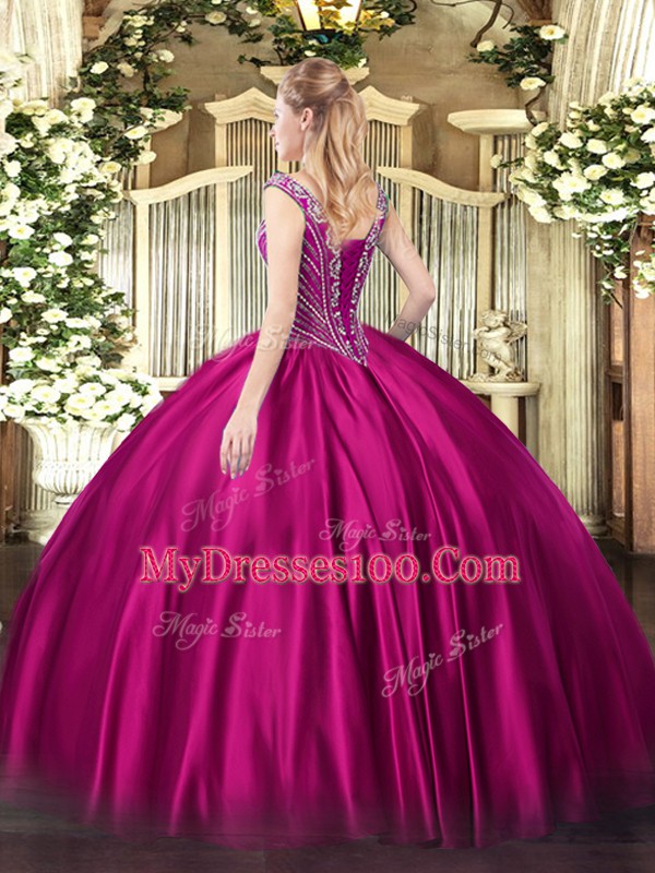 Floor Length Lace Up Sweet 16 Dress Olive Green for Military Ball and Sweet 16 and Quinceanera with Beading