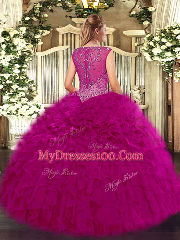 Fabulous Olive Green Zipper V-neck Beading and Ruffles Vestidos de Quinceanera Organza Sleeveless