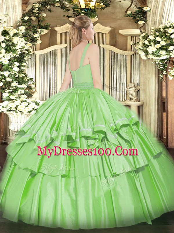 Floor Length Zipper Quince Ball Gowns Wine Red for Military Ball and Sweet 16 and Quinceanera with Beading and Ruffled Layers