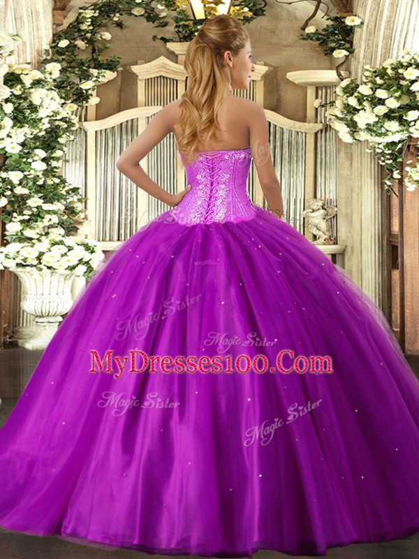 Fabulous Blue Sweetheart Lace Up Beading Quinceanera Dress Sleeveless