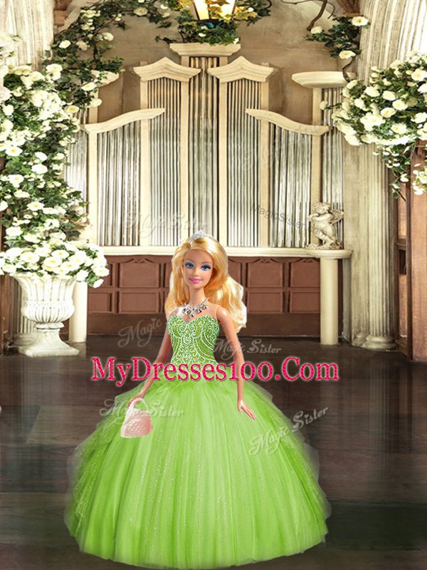 Amazing Floor Length Ball Gowns Sleeveless Quinceanera Dresses Lace Up