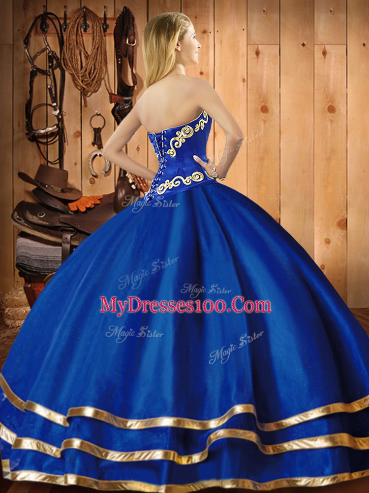 Floor Length Lace Up Sweet 16 Dresses Wine Red for Military Ball and Sweet 16 and Quinceanera with Embroidery and Ruffles