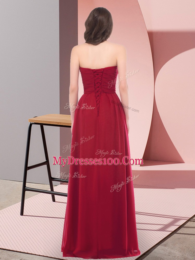 Beauteous Appliques Prom Evening Gown Purple Lace Up Sleeveless Floor Length