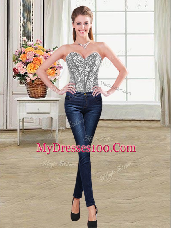 Fantastic Multi-color Sleeveless Organza Lace Up Vestidos de Quinceanera for Sweet 16 and Quinceanera