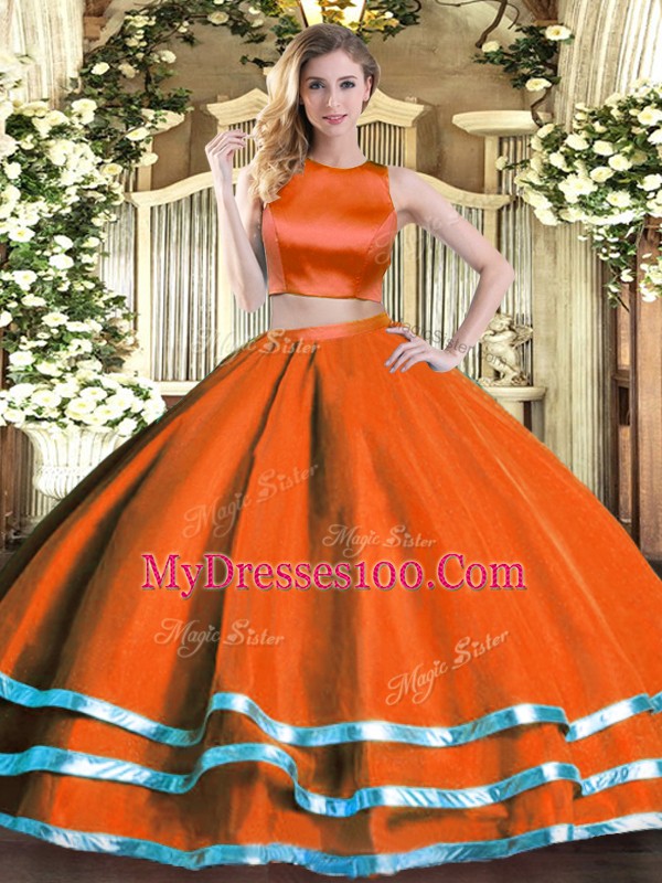 Tulle Sleeveless Floor Length Vestidos de Quinceanera and Ruching