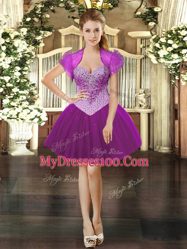 Spectacular Sleeveless Lace Up Floor Length Beading Quince Ball Gowns