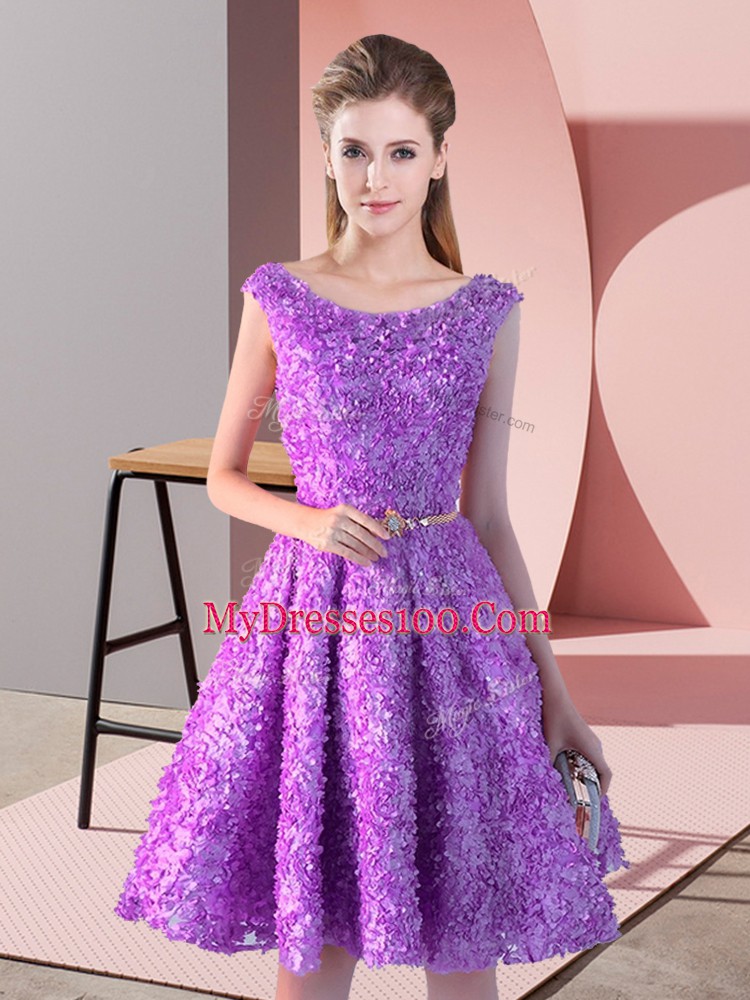 Sexy Sleeveless Belt Lace Up Prom Party Dress