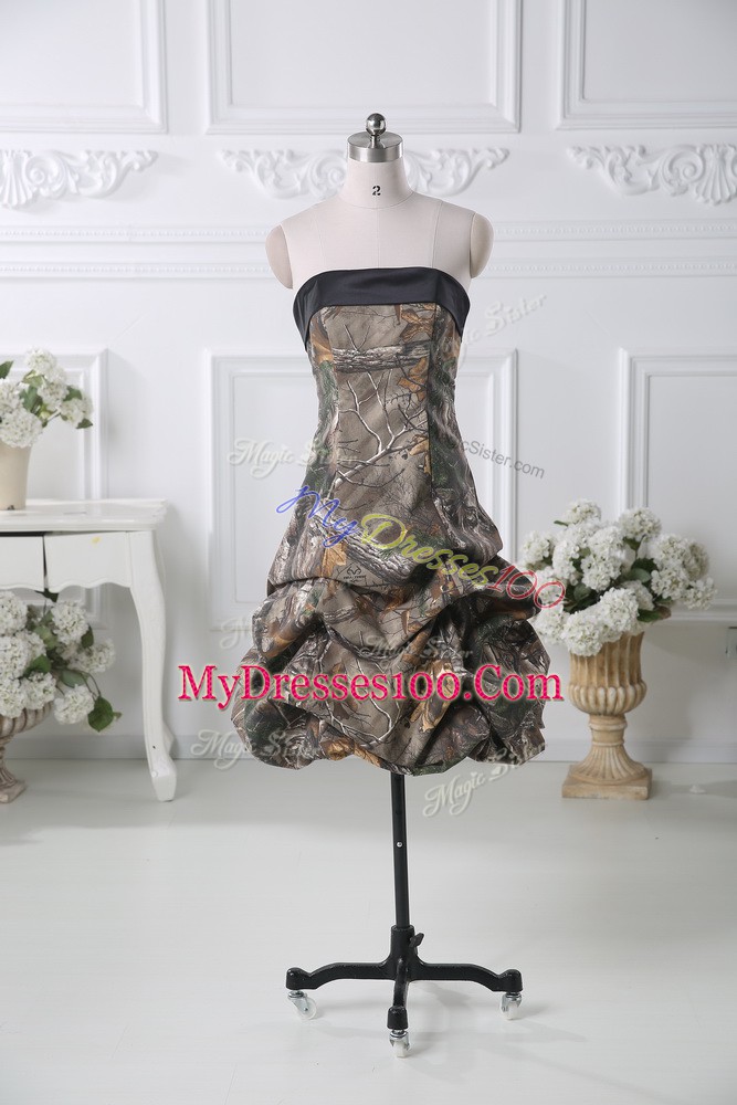 Sophisticated Multi-color Sleeveless Printed Lace Up Club Wear for Prom and Party