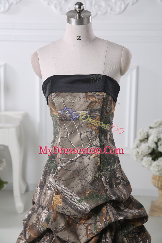Sophisticated Multi-color Sleeveless Printed Lace Up Club Wear for Prom and Party