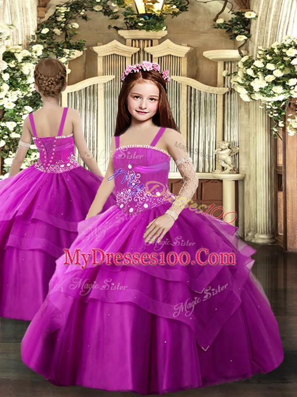 Most Popular Sleeveless Beading Lace Up Quinceanera Dresses