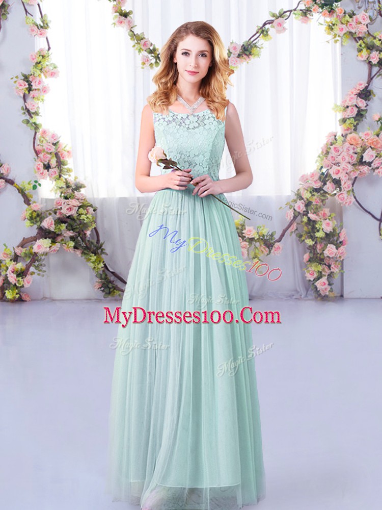 Spectacular Empire Quinceanera Court of Honor Dress Light Blue Off The Shoulder Tulle Half Sleeves Floor Length Side Zipper