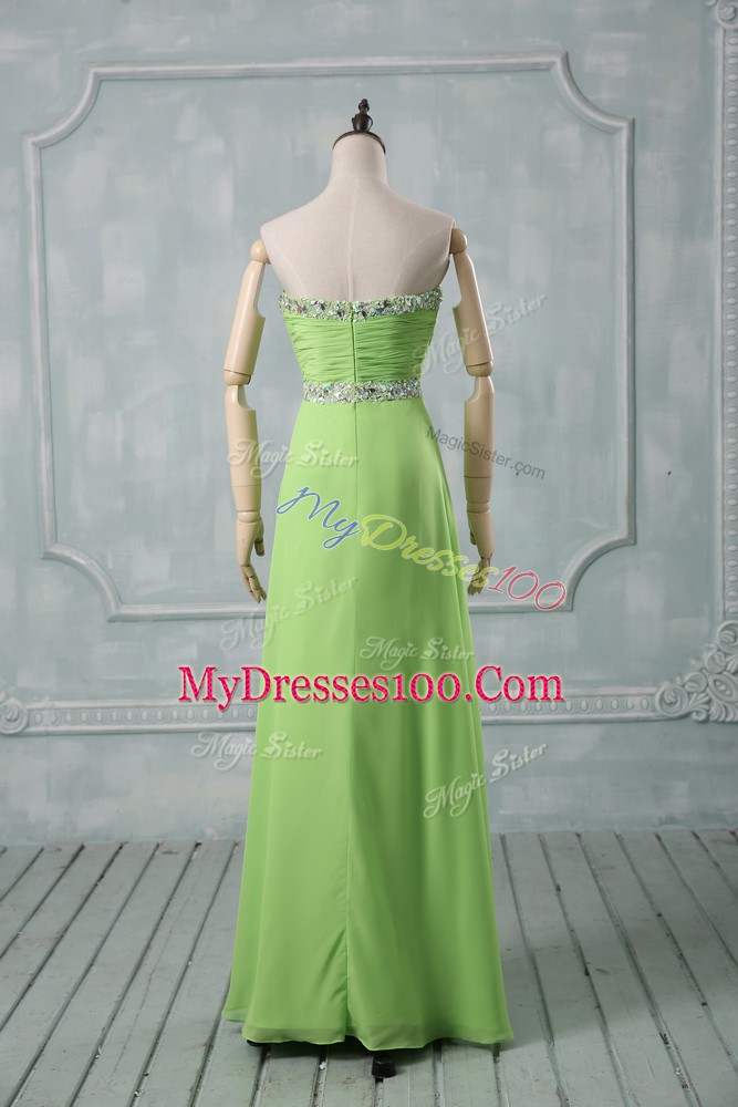 High Low Evening Dress Sweetheart Sleeveless Zipper