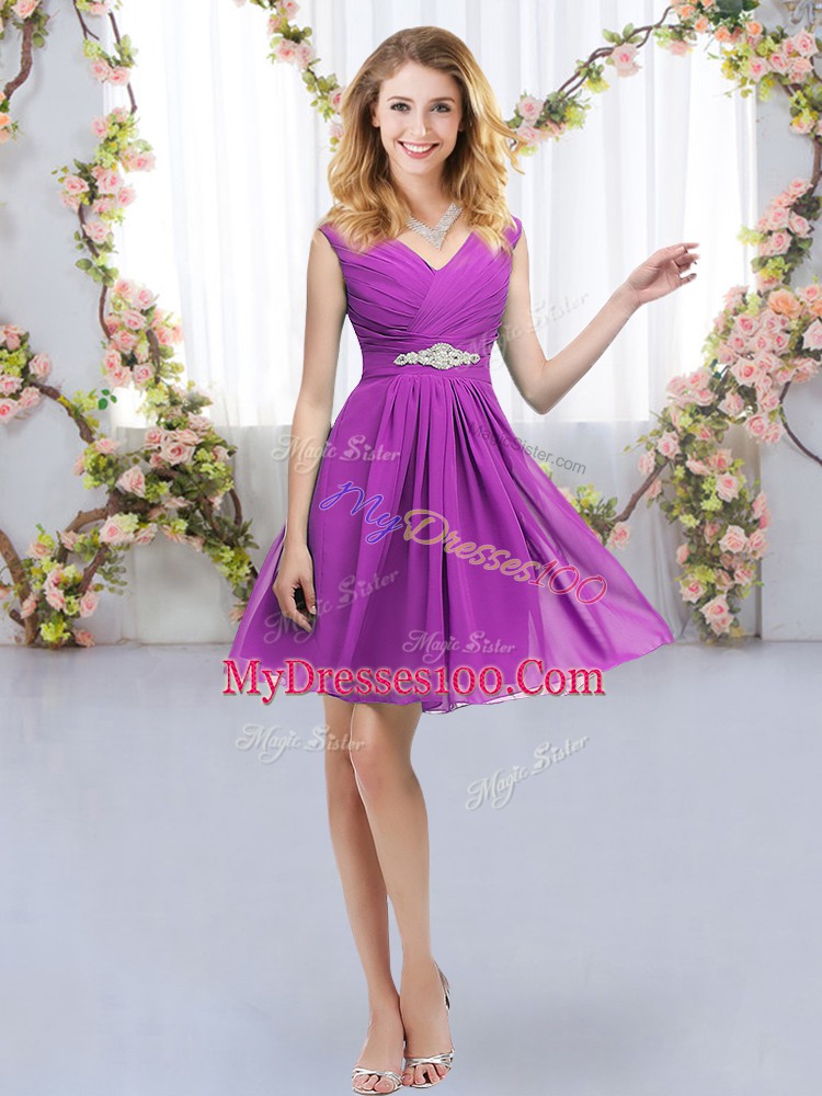 Delicate Sleeveless Zipper Mini Length Belt Dama Dress
