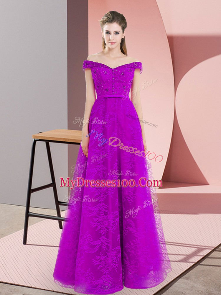 Sleeveless Floor Length Juniors Evening Dress and Beading and Lace
