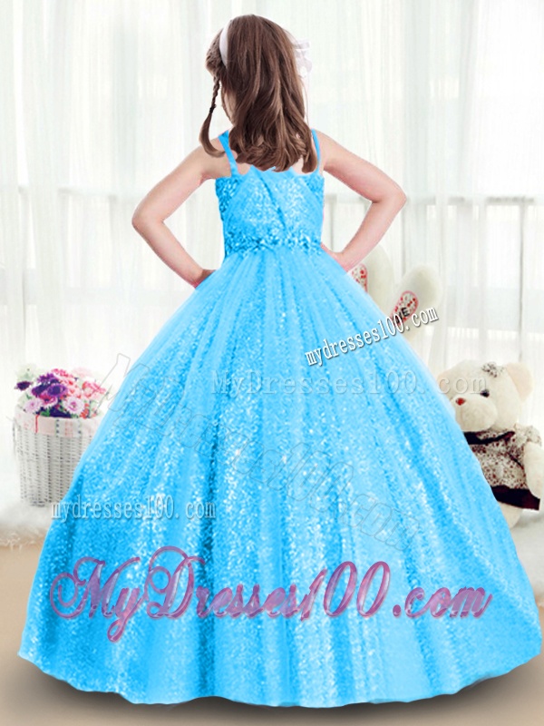 Luxurious Straps Mini Quinceanera Dresses with Side Zipper