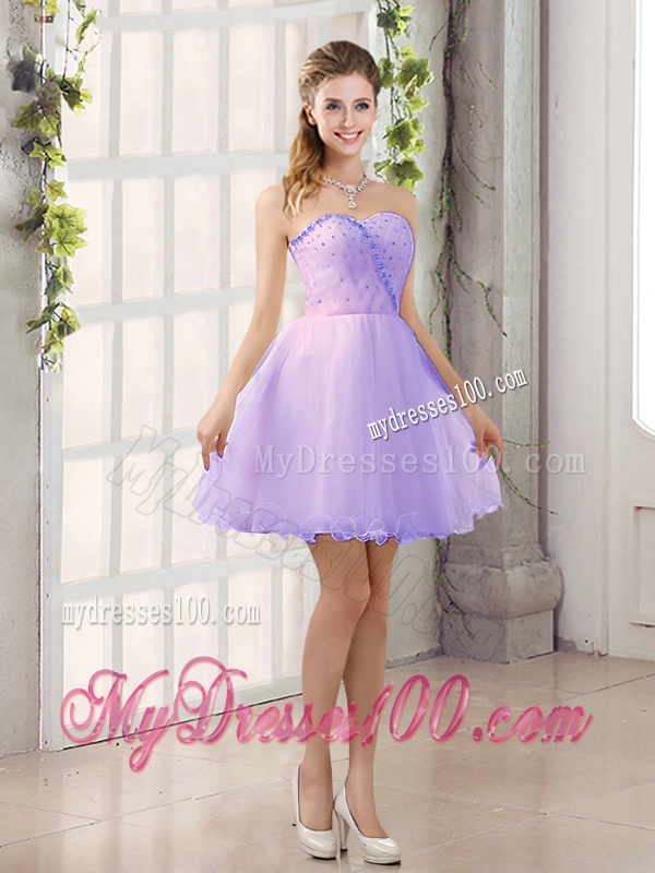 2016 Sturning Sweetheart A Line Bridesmaid Dress with Beading