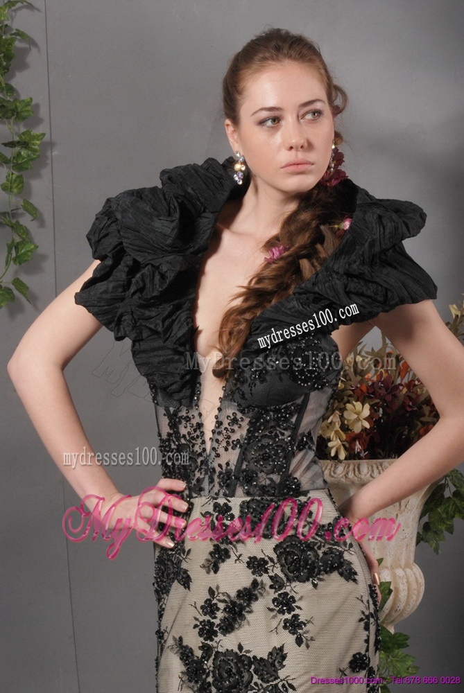 2016 Popular Beading and Appliques Mother of The Bride Dress in Multi Color